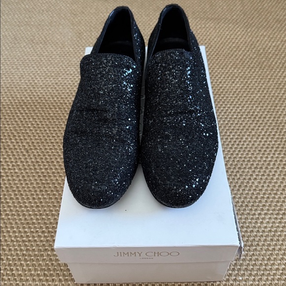 Jimmy Choo Mens Glitter Shoe